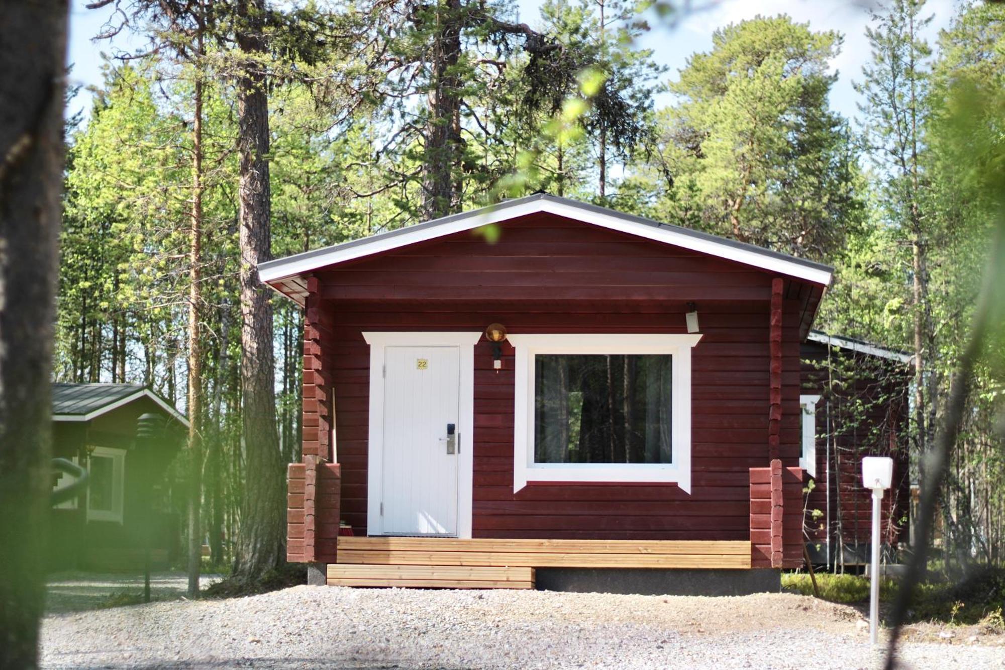 Crow Creek Cabins Inari Esterno foto