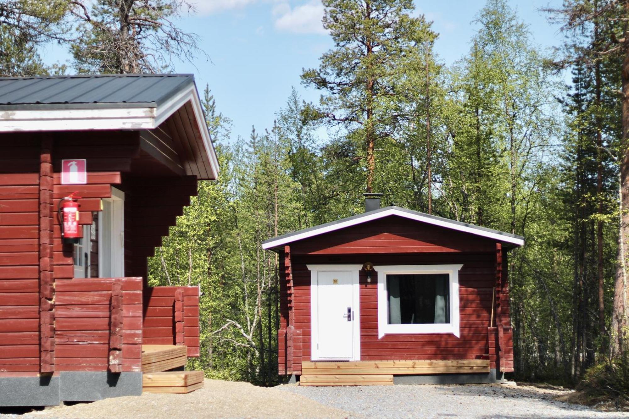 Crow Creek Cabins Inari Esterno foto