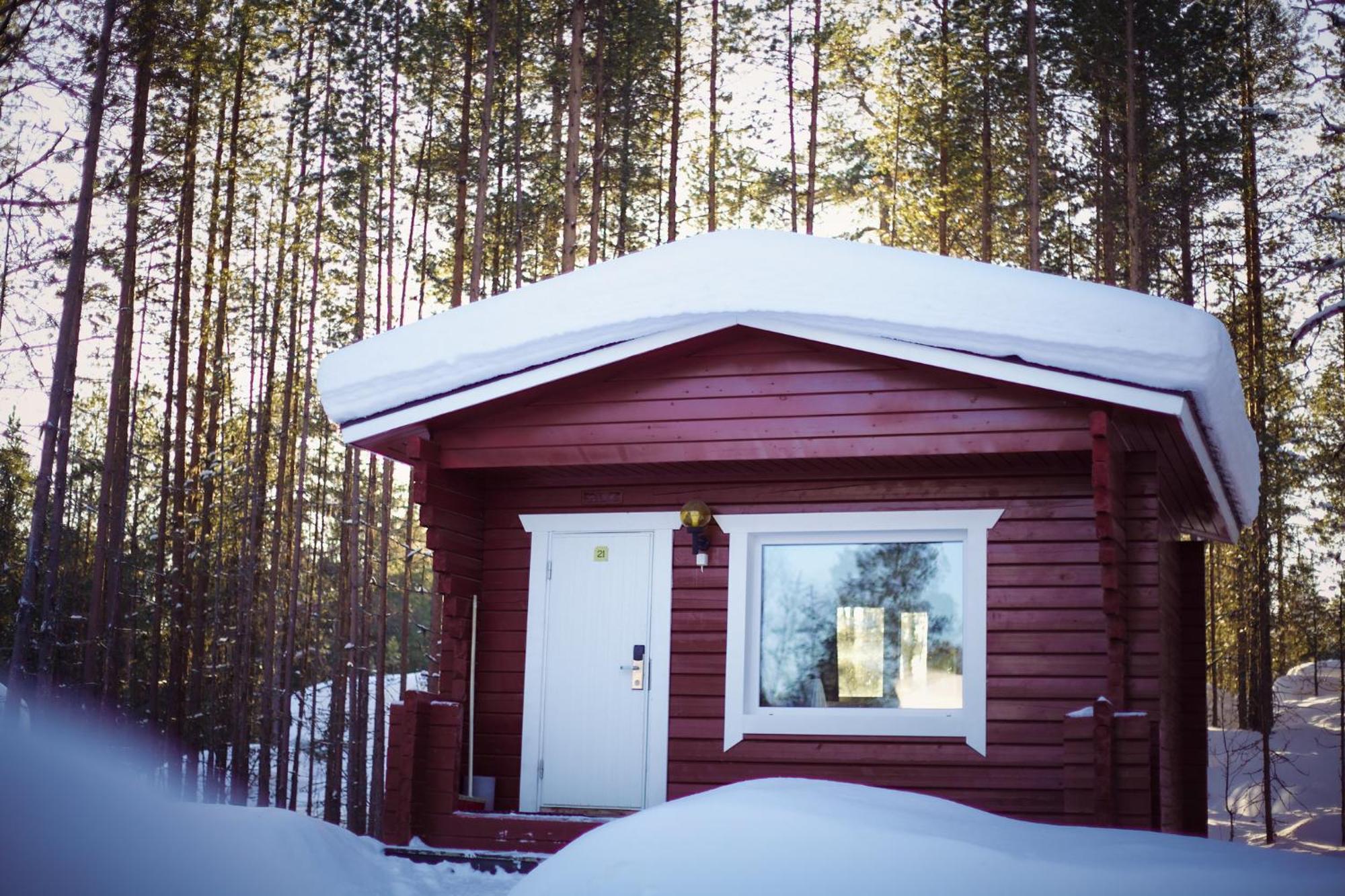 Crow Creek Cabins Inari Esterno foto