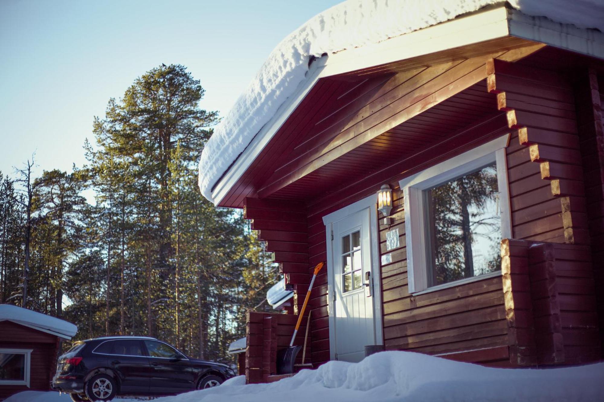 Crow Creek Cabins Inari Esterno foto