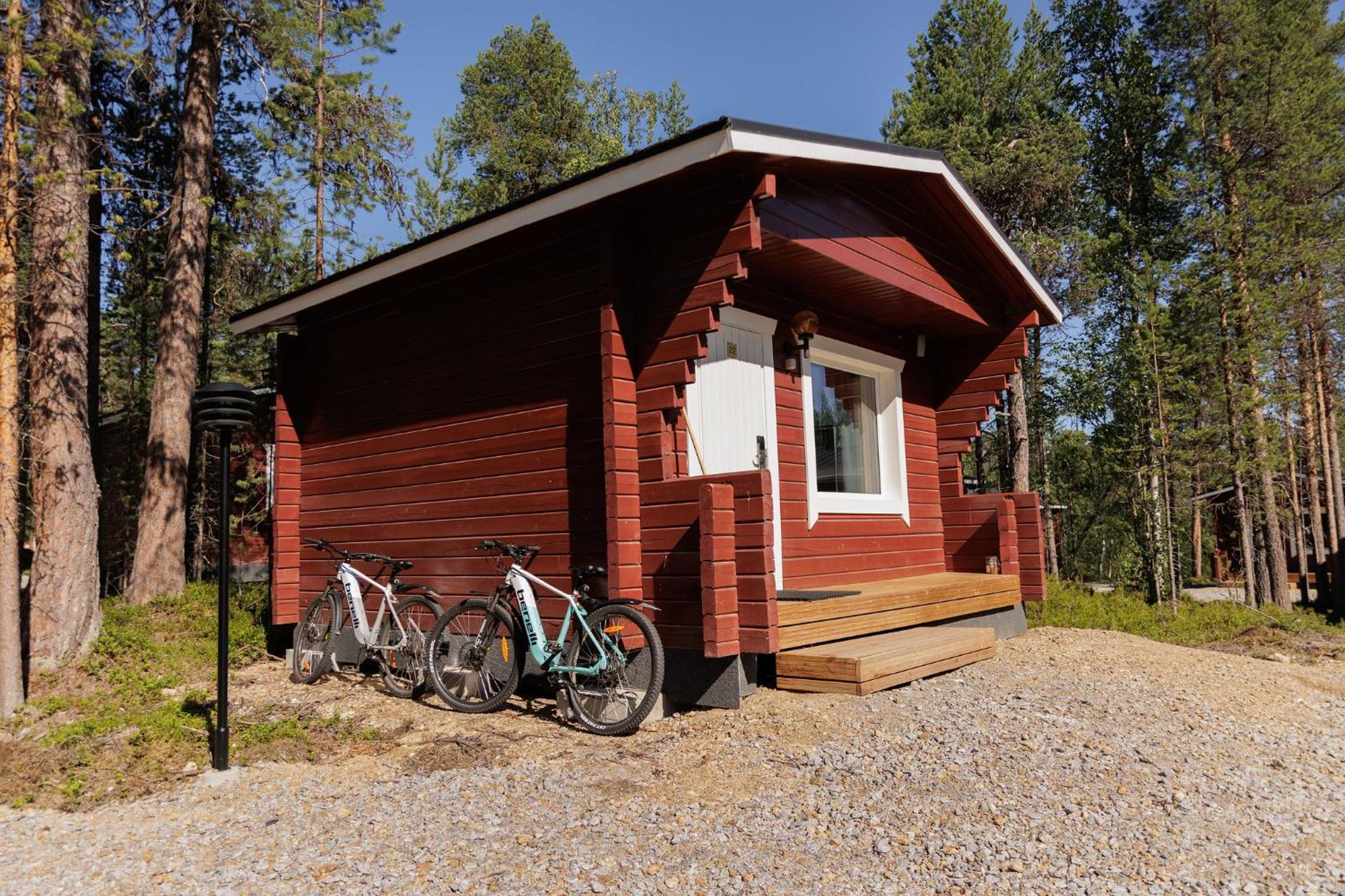 Crow Creek Cabins Inari Esterno foto