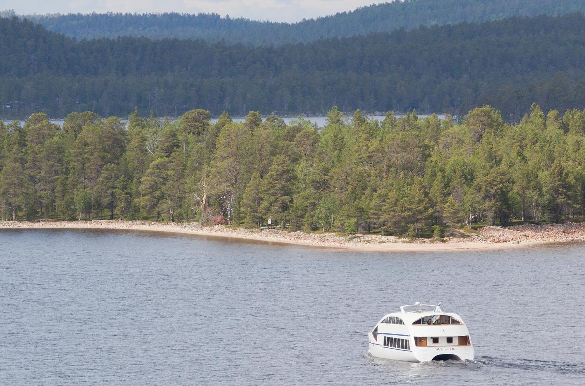 Crow Creek Cabins Inari Esterno foto